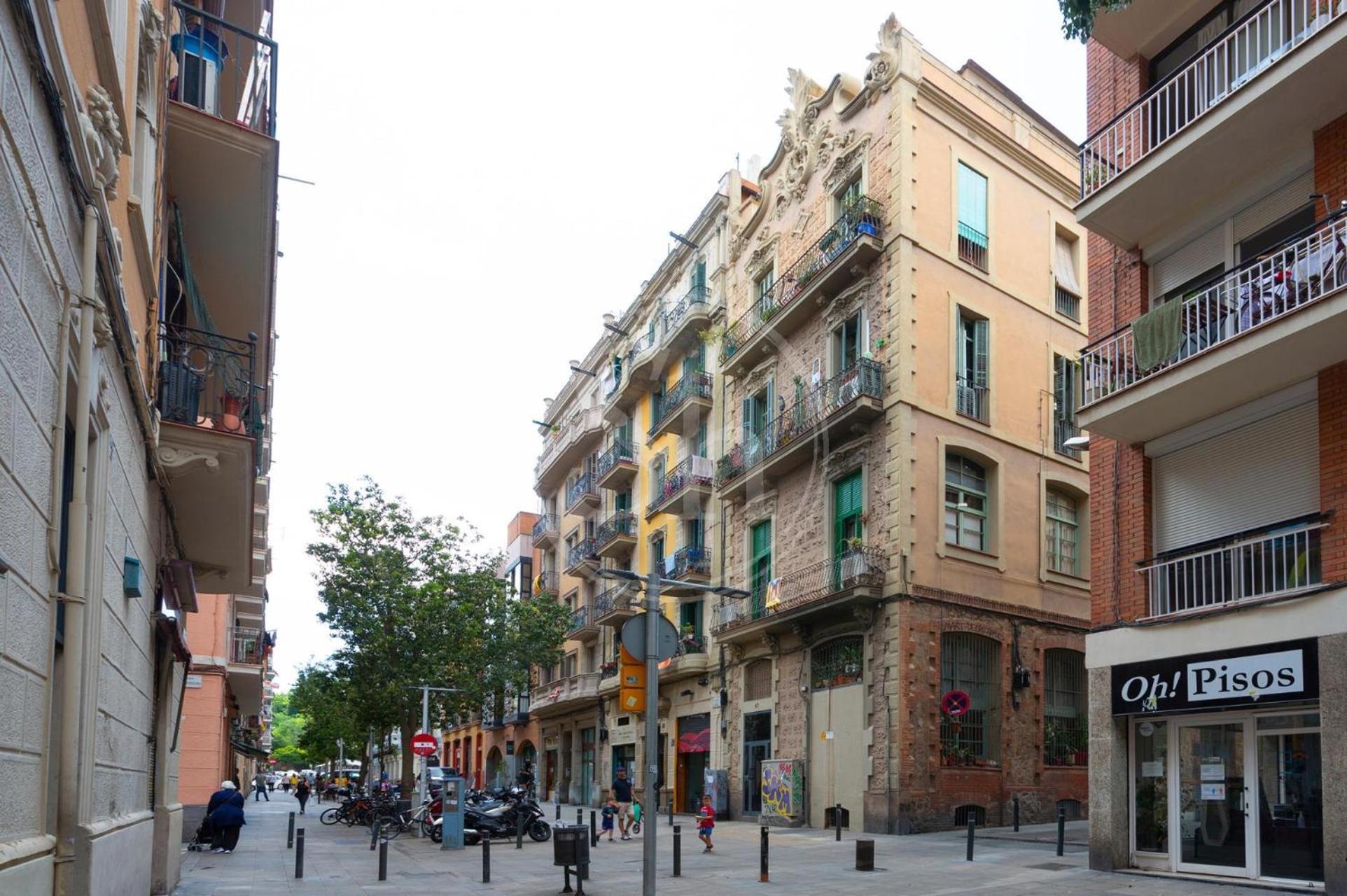 Apartamento Con Terraza En Poble Sec Barcelona Exterior foto